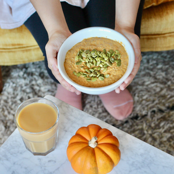 Pumpkin Spice Cold Brew Chia Breakfast Bowl