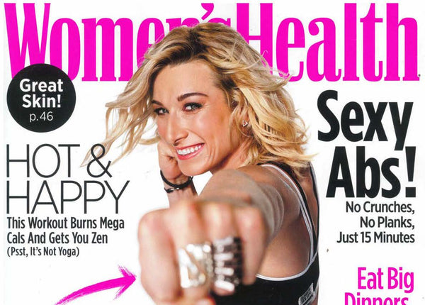 Our Water Bottles in Women's Health Magazine