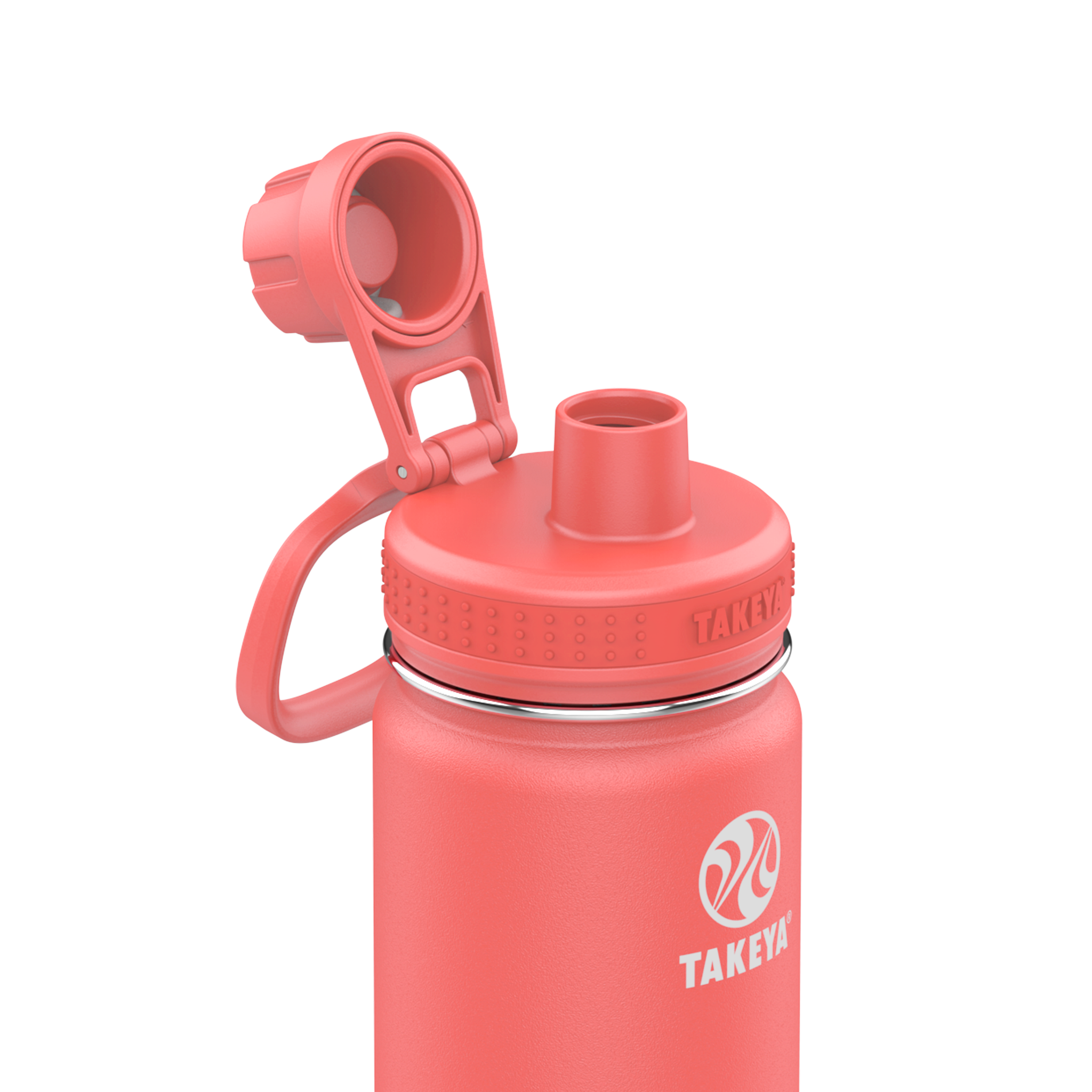 Takeya Actives 14 oz Kids Insulated Water Bottle w/ Straw Lid - Blackberry