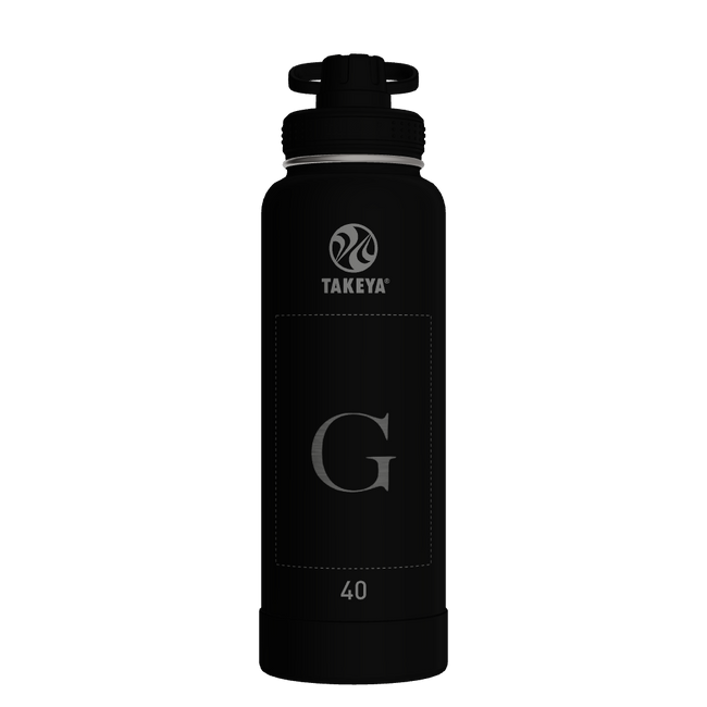 Actives Water Bottle With Spout Lid - customized