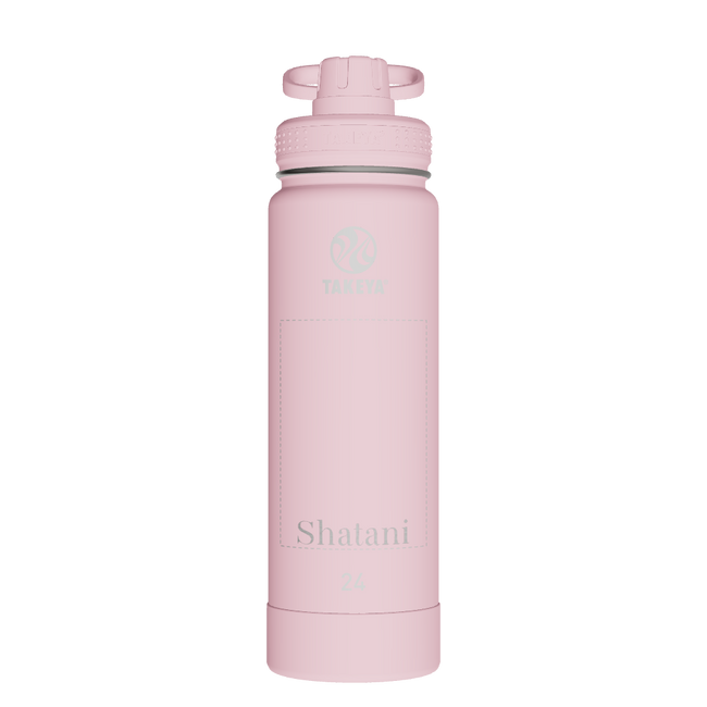Actives Water Bottle With Spout Lid - customized