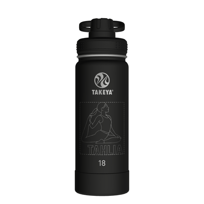 Actives Water Bottle With Spout Lid - customized