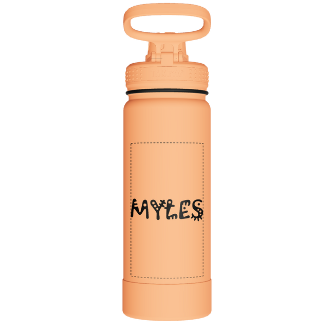 Actives Water Bottle With Spout Lid - customized
