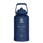 Actives Water Bottle With Straw Lid - customized