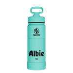Actives Water Bottle With Straw Lid - customized