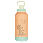 Sport Soft Touch Water Bottle With Spout Lid - customized