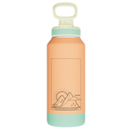 Sport Soft Touch Water Bottle With Spout Lid - customized