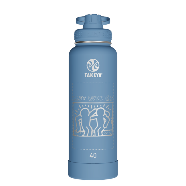 Actives Water Bottle With Spout Lid - customized