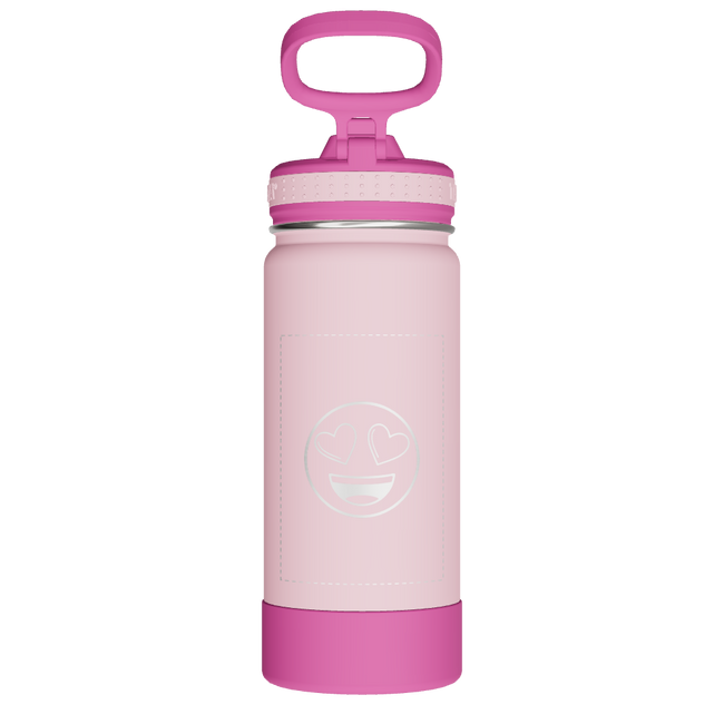 Actives Kids Water Bottle With Straw Lid - customized