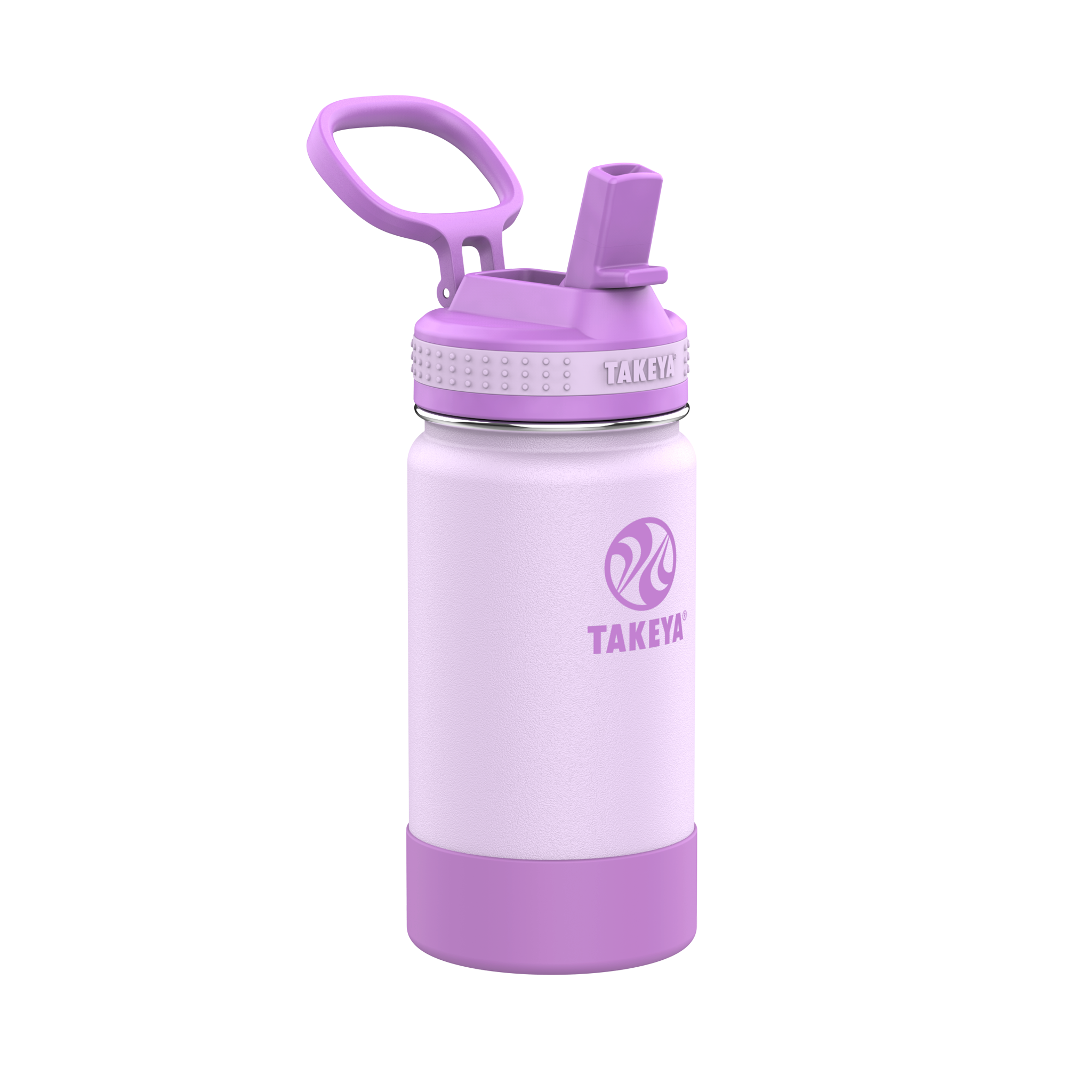 Takeya 32oz Actives Insulated Stainless Steel Water Bottle with Spout Lid - Lilac