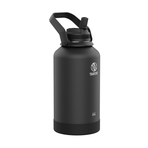 Actives Water Bottle With Straw Lid