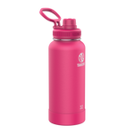 32oz Backspin Pink Pickleball Spout Bottle