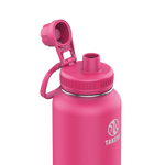 40oz Backspin Pink CP Spout Bottle