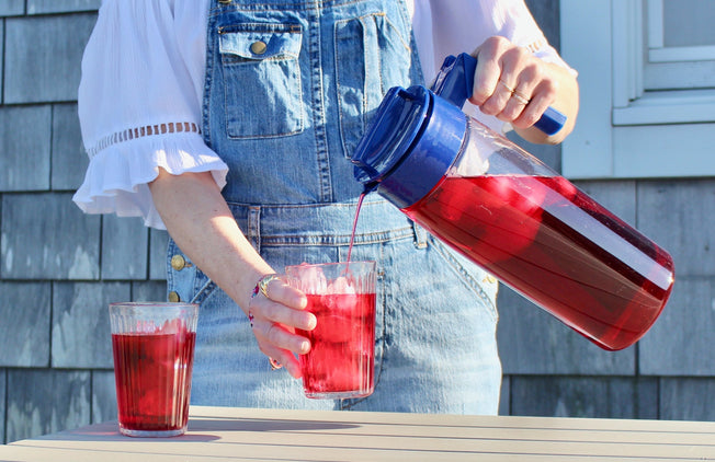 Recipe: Rose Hibiscus Cold Brew Herbal Tea