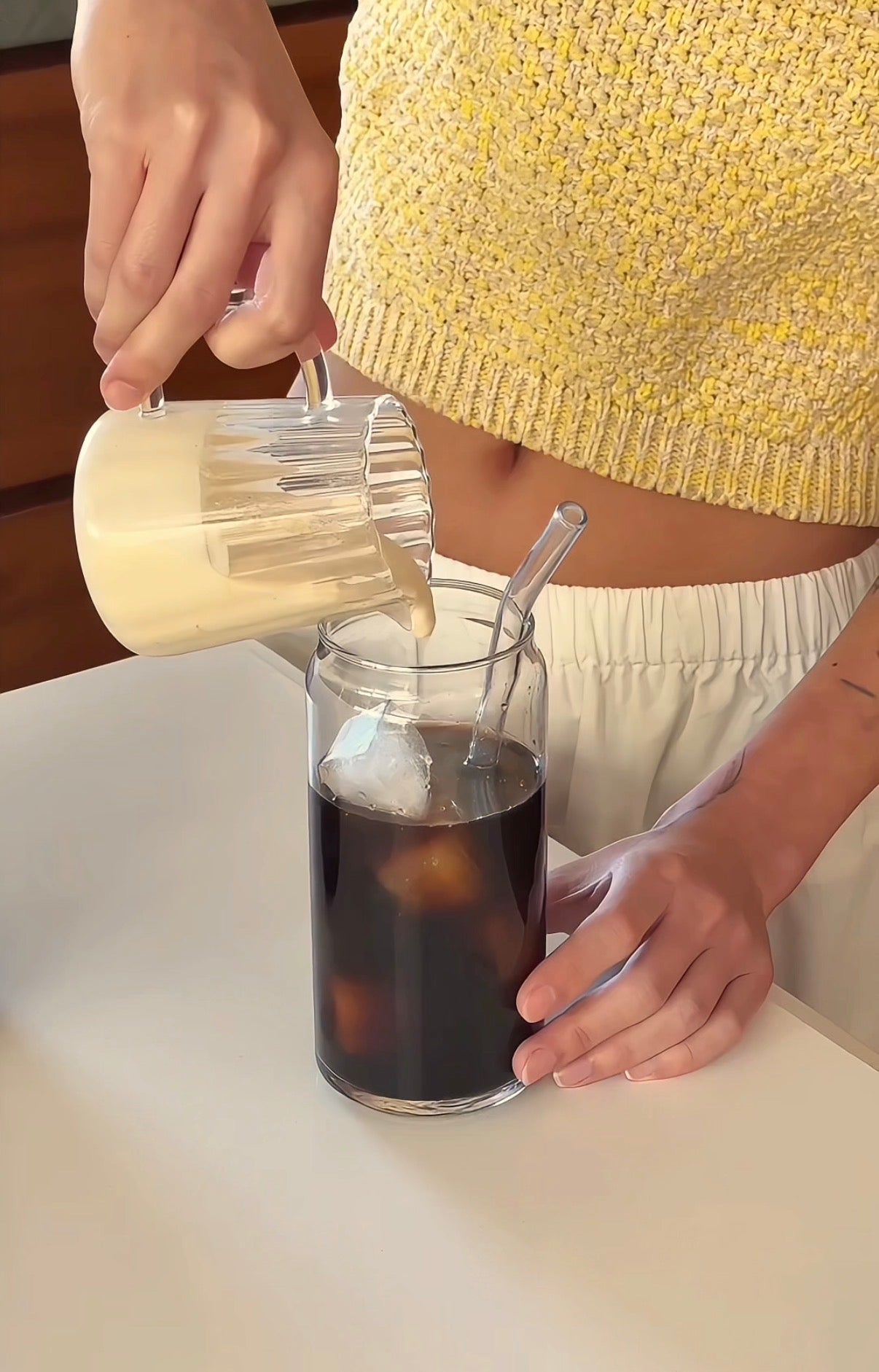 Recipe: Banana Miso Cold Foam & Cold Brew Coffee