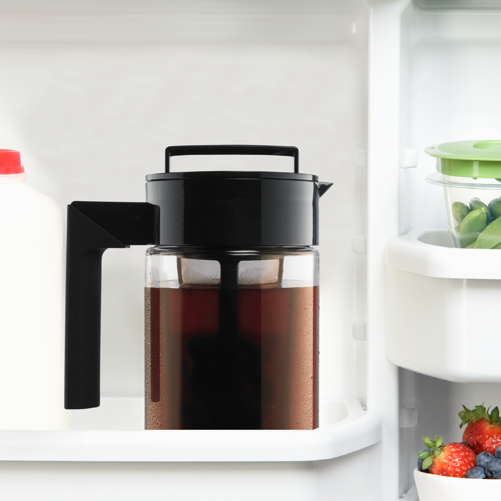 Takeya Cold Brew Iced Coffee Maker 1 Quart 9 Servings Dishwasher Safe WHITE