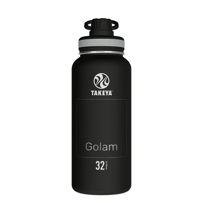 Originals Water Bottle with Spout Lid - customized