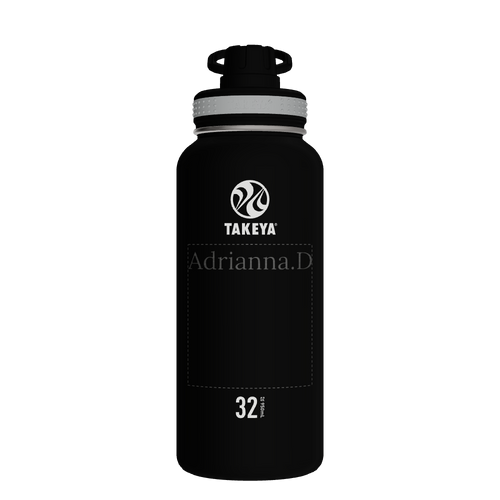 Originals Water Bottle with Spout Lid - customized