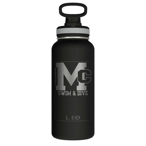 Originals Water Bottle with Spout Lid - customized