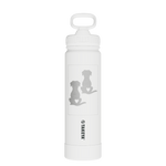 22oz Water Bottle With Straw Lid - customized