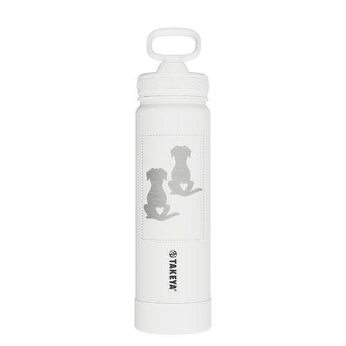 22oz Water Bottle With Straw Lid - customized