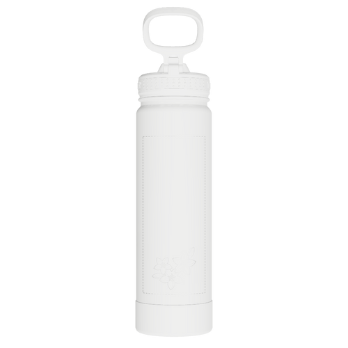 22oz Water Bottle With Straw Lid - customized