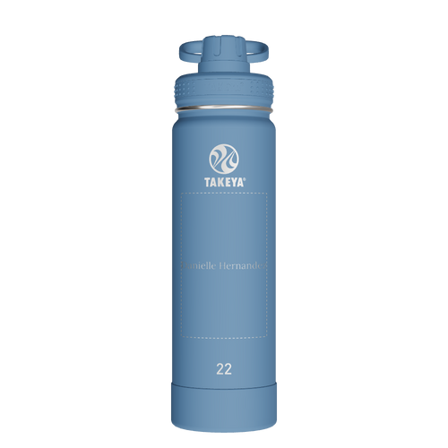 Actives Water Bottle With Spout Lid - customized