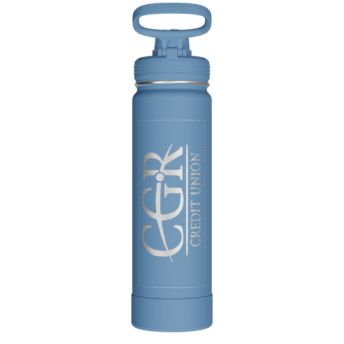 Actives Water Bottle With Spout Lid - customized