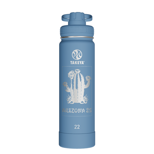 Actives Water Bottle With Spout Lid - customized