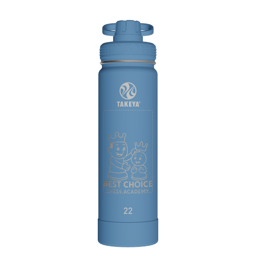 Actives Water Bottle With Spout Lid - customized