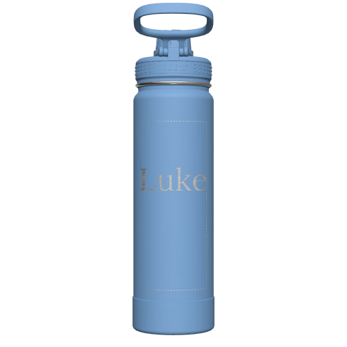 Actives Water Bottle With Spout Lid - customized