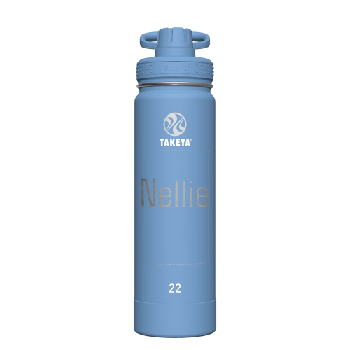 Actives Water Bottle With Spout Lid - customized