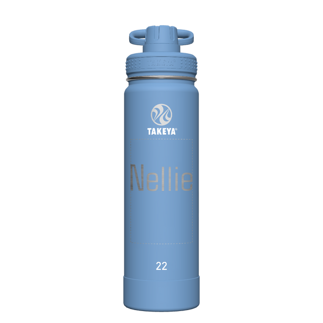 Actives Water Bottle With Spout Lid - customized