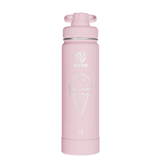 Actives Water Bottle With Spout Lid - customized