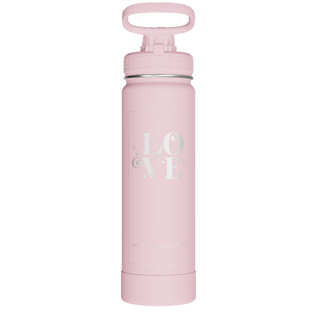 Actives Water Bottle With Spout Lid - customized