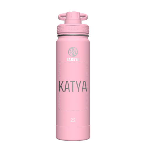 Actives Water Bottle With Spout Lid - customized
