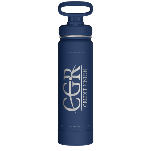 Actives Water Bottle With Spout Lid - customized