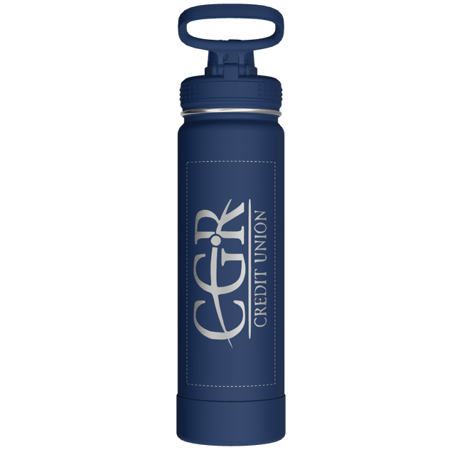Actives Water Bottle With Spout Lid - customized