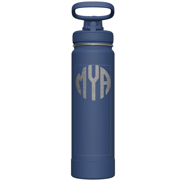 Actives Water Bottle With Spout Lid - customized