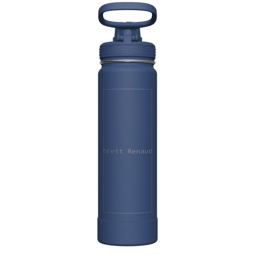 Actives Water Bottle With Spout Lid - customized