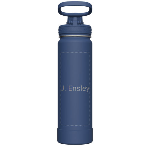 Actives Water Bottle With Spout Lid - customized