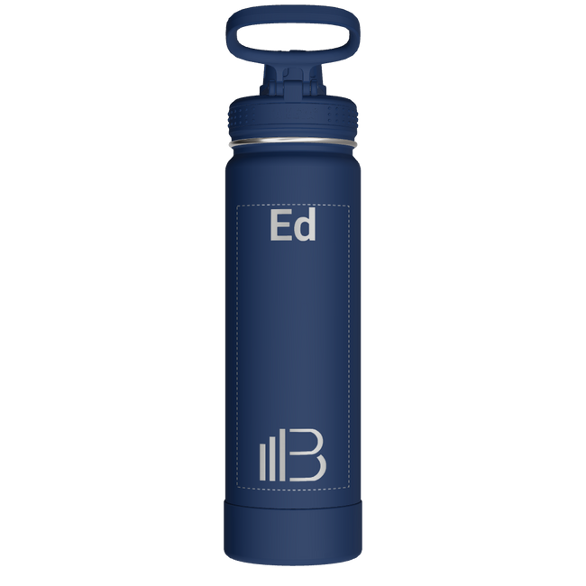 Actives Water Bottle With Spout Lid - customized