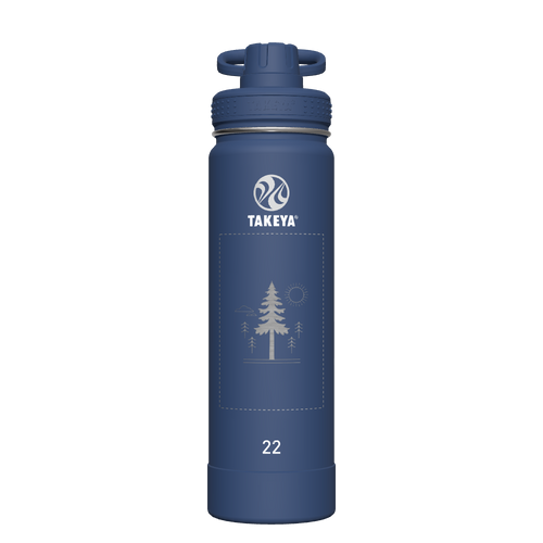 Actives Water Bottle With Spout Lid - customized