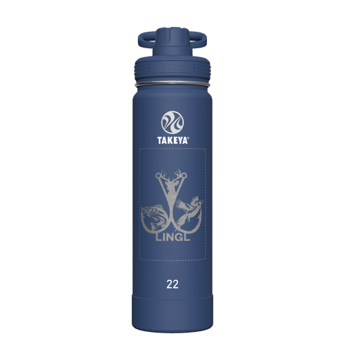 Actives Water Bottle With Spout Lid - customized