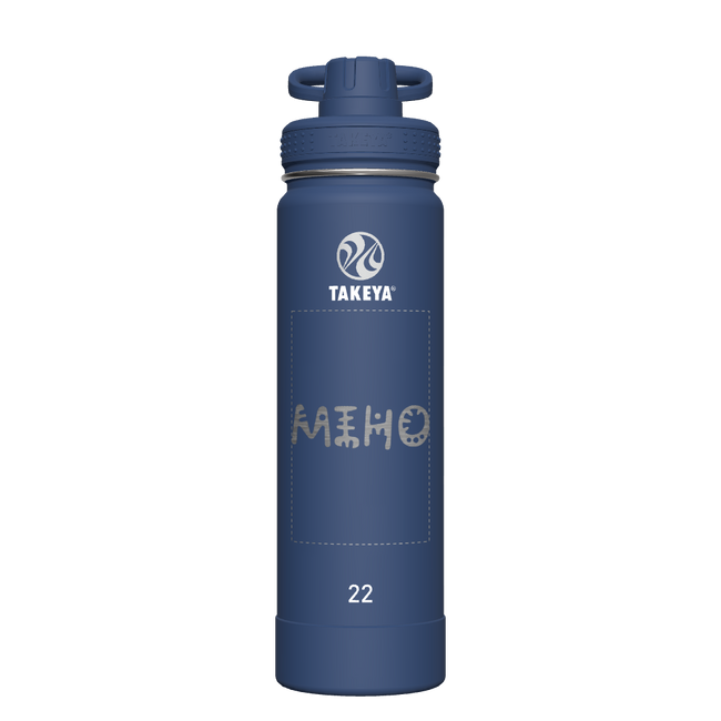 Actives Water Bottle With Spout Lid - customized