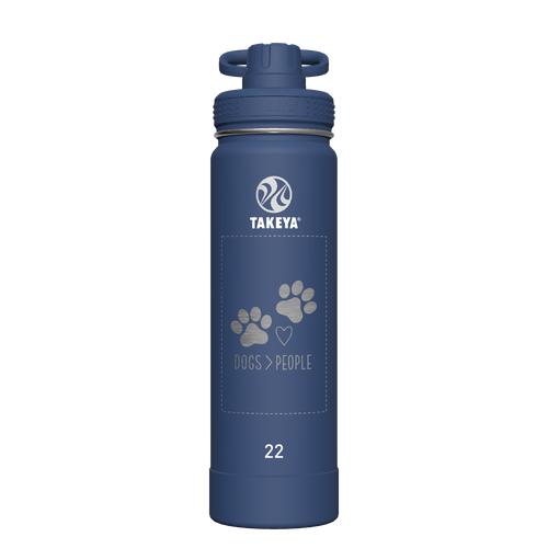 Actives Water Bottle With Spout Lid - customized