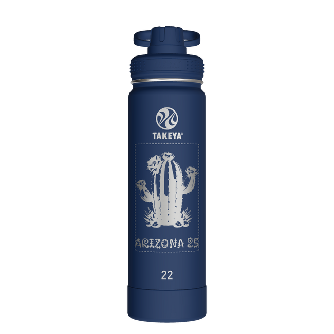 Actives Water Bottle With Spout Lid - customized