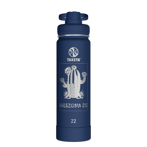 Actives Water Bottle With Spout Lid - customized