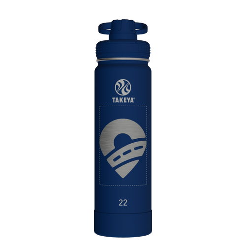 Actives Water Bottle With Spout Lid - customized