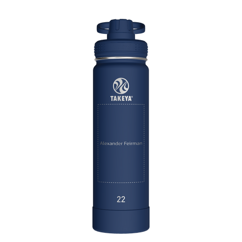 Actives Water Bottle With Spout Lid - customized